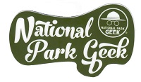 Department of Nature National Park Geek Script - Sticker